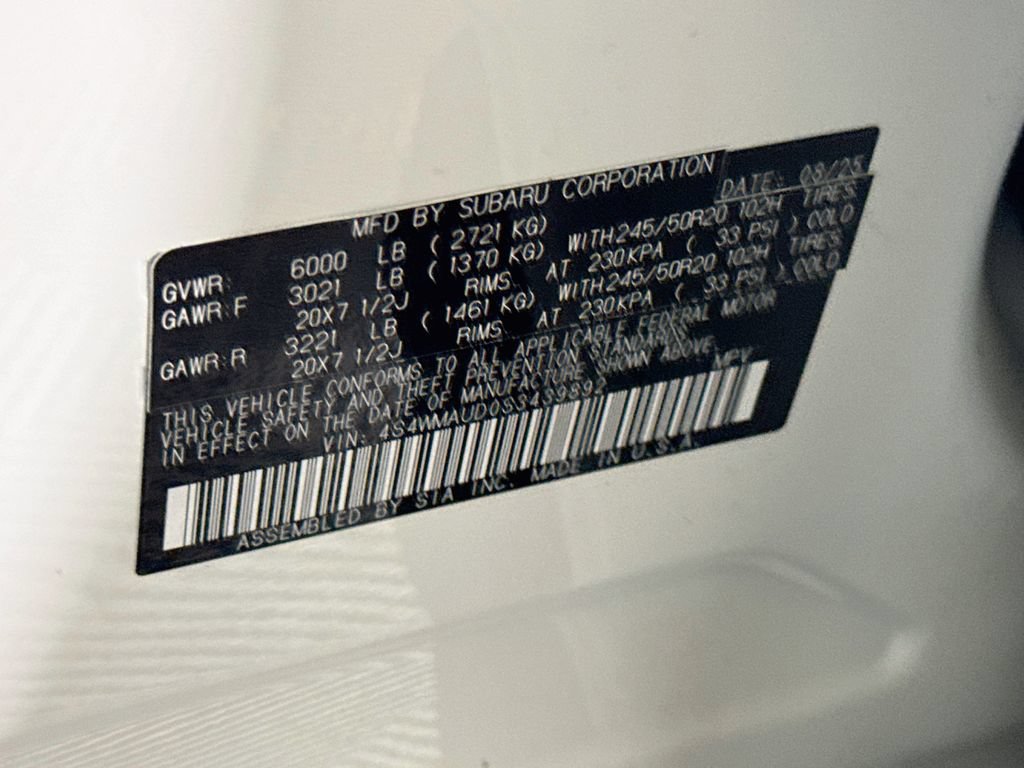 Certified 2025 Subaru Ascent Touring AWD/4WD image 37