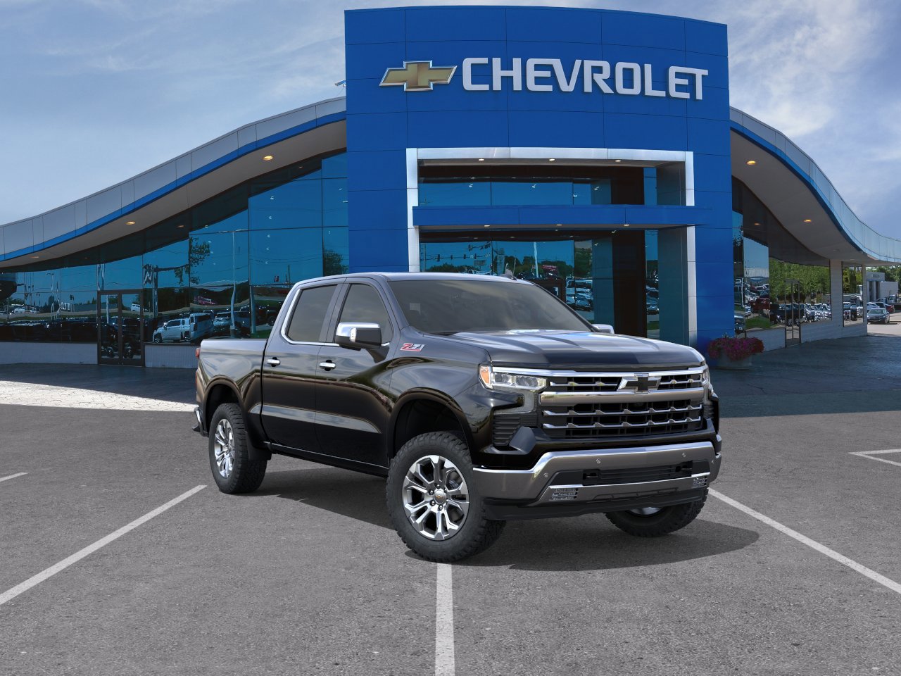 New 2026 Chevrolet Silverado 1500 LTZ w/ LTZ Premium Package AWD/4WD image 1