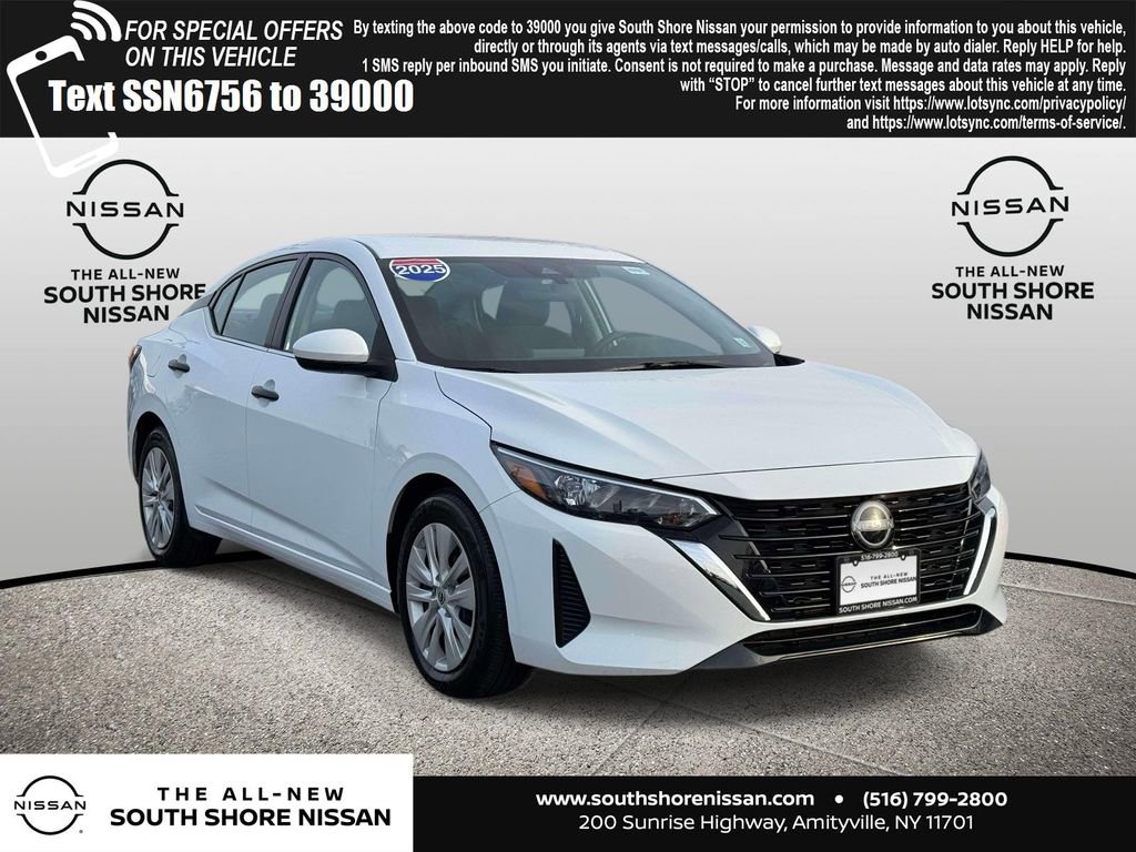 Certified 2025 Nissan Sentra S FWD image 1