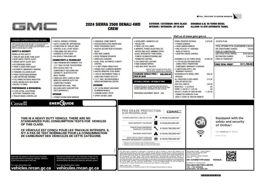 Used 2024 GMC Sierra 2500 Denali w/ Denali Reserve Package AWD/4WD image 36