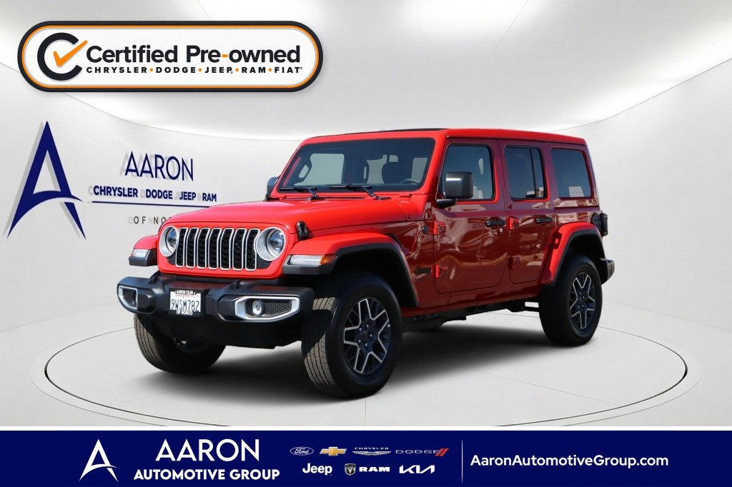 Certified 2026 Jeep Wrangler Unlimited Sahara AWD/4WD image 1