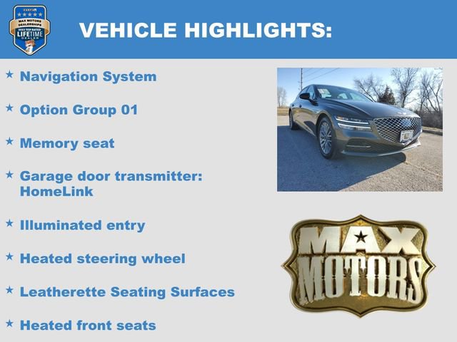 Used 2023 Genesis G80 2.5T AWD/4WD image 6