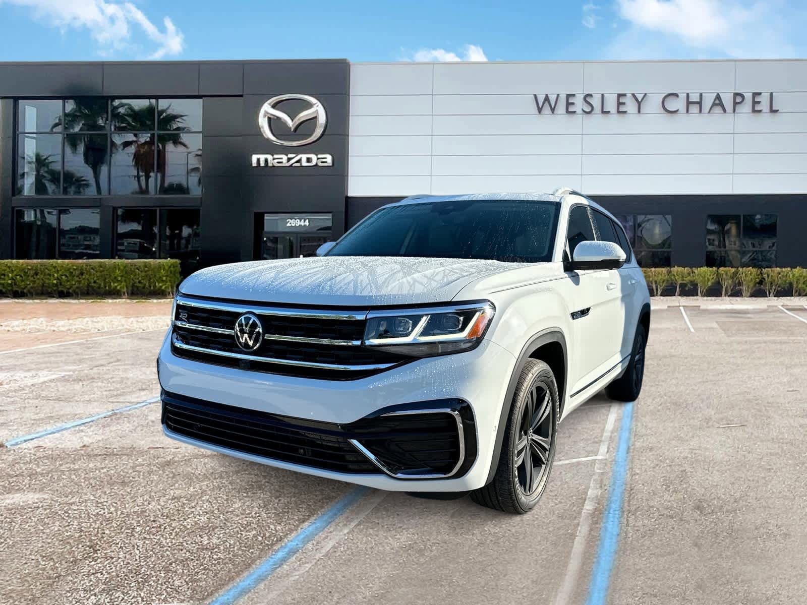 Used 2021 Volkswagen Atlas SEL Premium AWD/4WD video 1