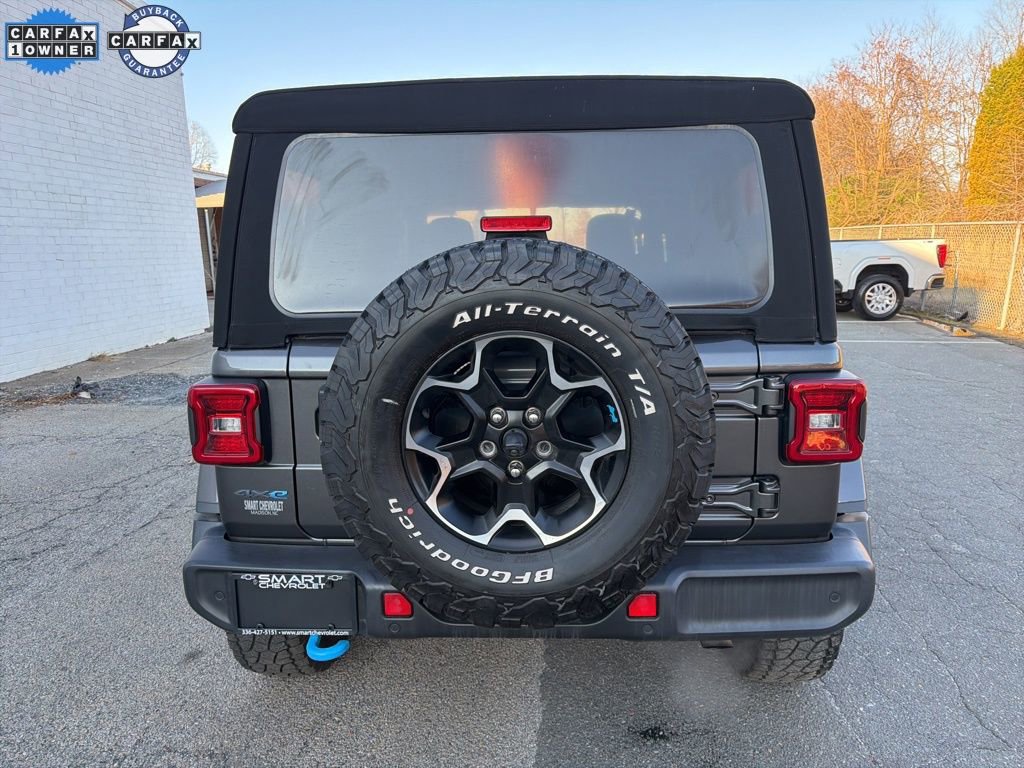 Used 2022 Jeep Wrangler Unlimited Rubicon 4xe w/ Cold Weather Group image 3