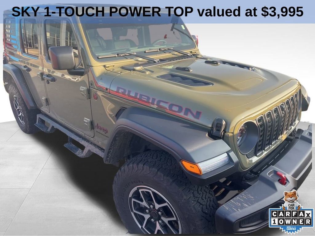 Used 2025 Jeep Wrangler Unlimited Rubicon w/ Technology Group