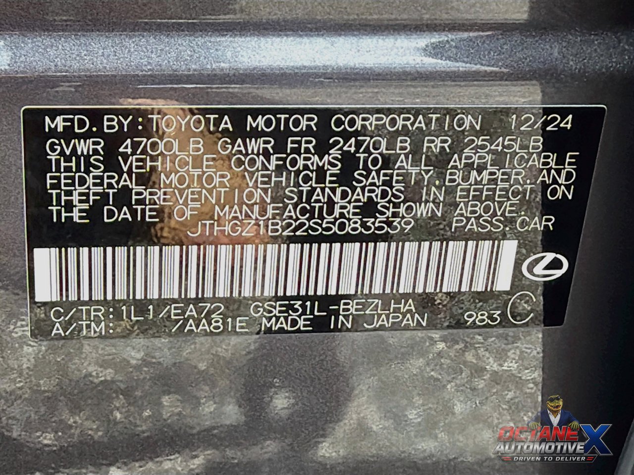 Used 2025 Lexus IS 350 F Sport w/ Accessory Package 2 RWD image 31