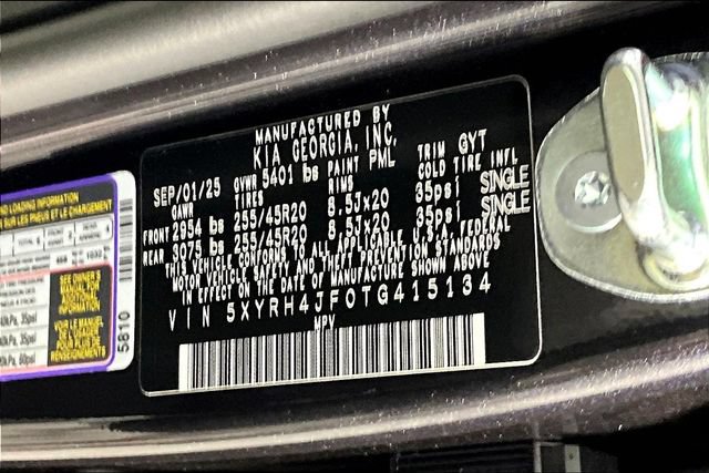 Certified 2026 Kia Sorento EX w/ EX Premium Package FWD image 9