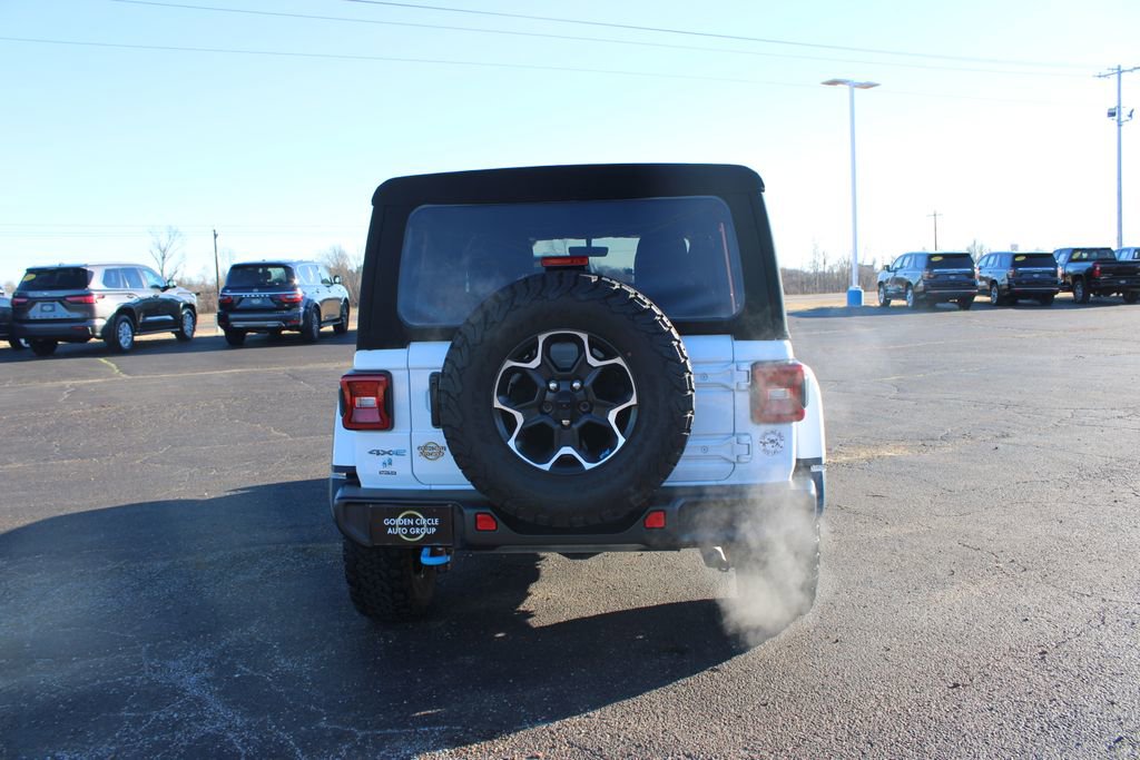 Used 2023 Jeep Wrangler Unlimited Rubicon 4xe w/ Cold Weather Group image 8