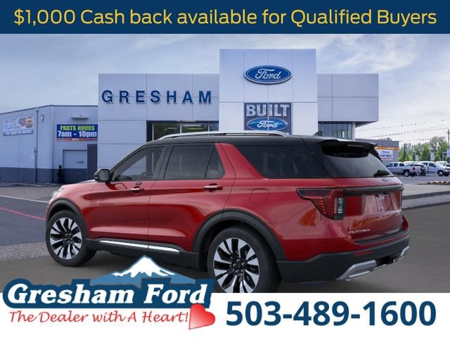 New 2026 Ford Explorer Platinum w/ LUX Leather Package AWD/4WD image 4