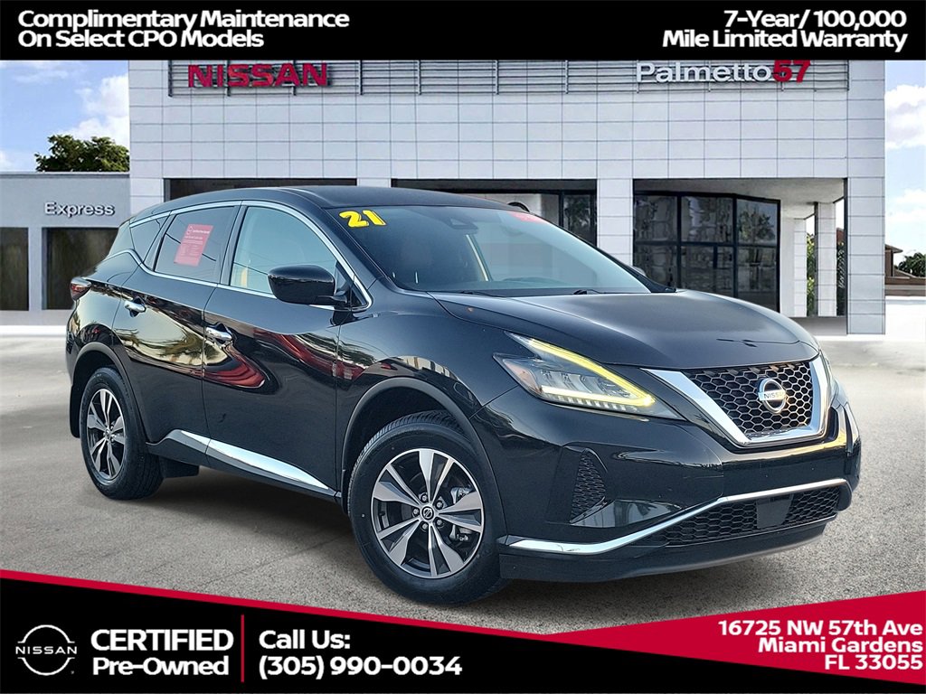 Certified 2021 Nissan Murano S