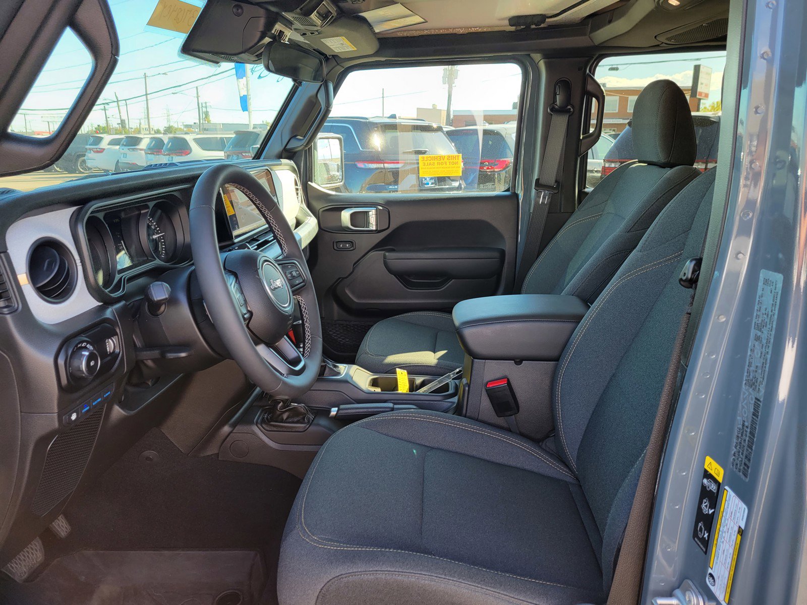 Certified 2025 Jeep Wrangler Unlimited Sport S 4xe w/ Convenience Group image 15