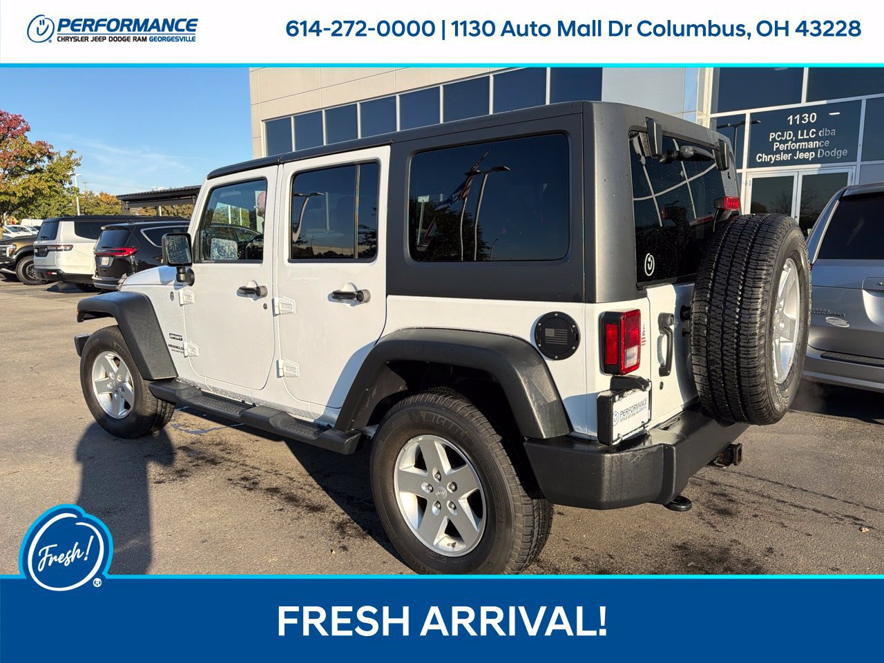 Used 2014 Jeep Wrangler Unlimited Sport w/ Quick Order Package 24S AWD/4WD image 7