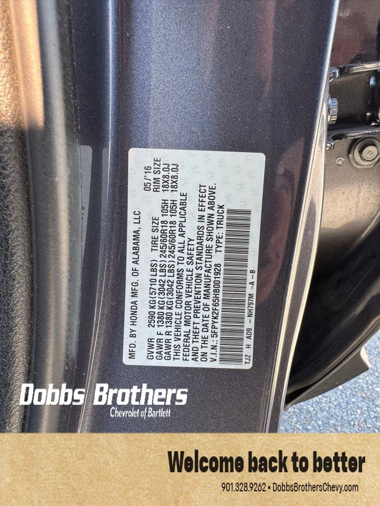 Used 2017 Honda Ridgeline RTL-T image 18