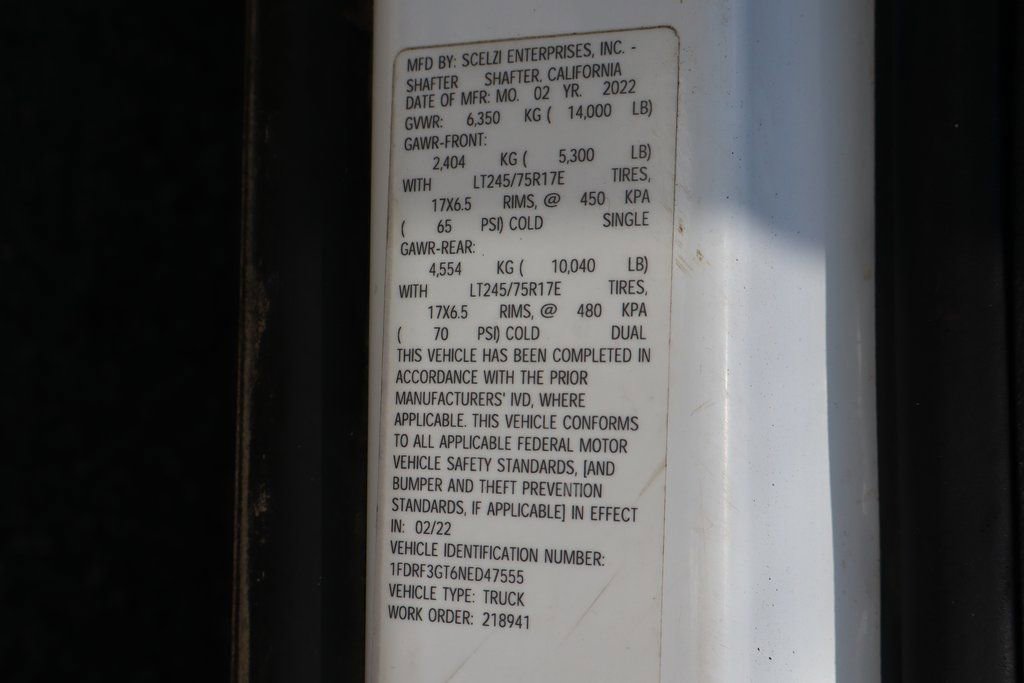 Used 2022 Ford F350 XL w/ Power Equipment Group image 53