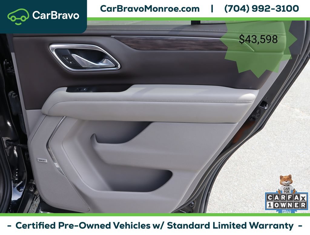 Certified 2021 Chevrolet Tahoe Z71 w/ Z71 Signature Package AWD/4WD image 47