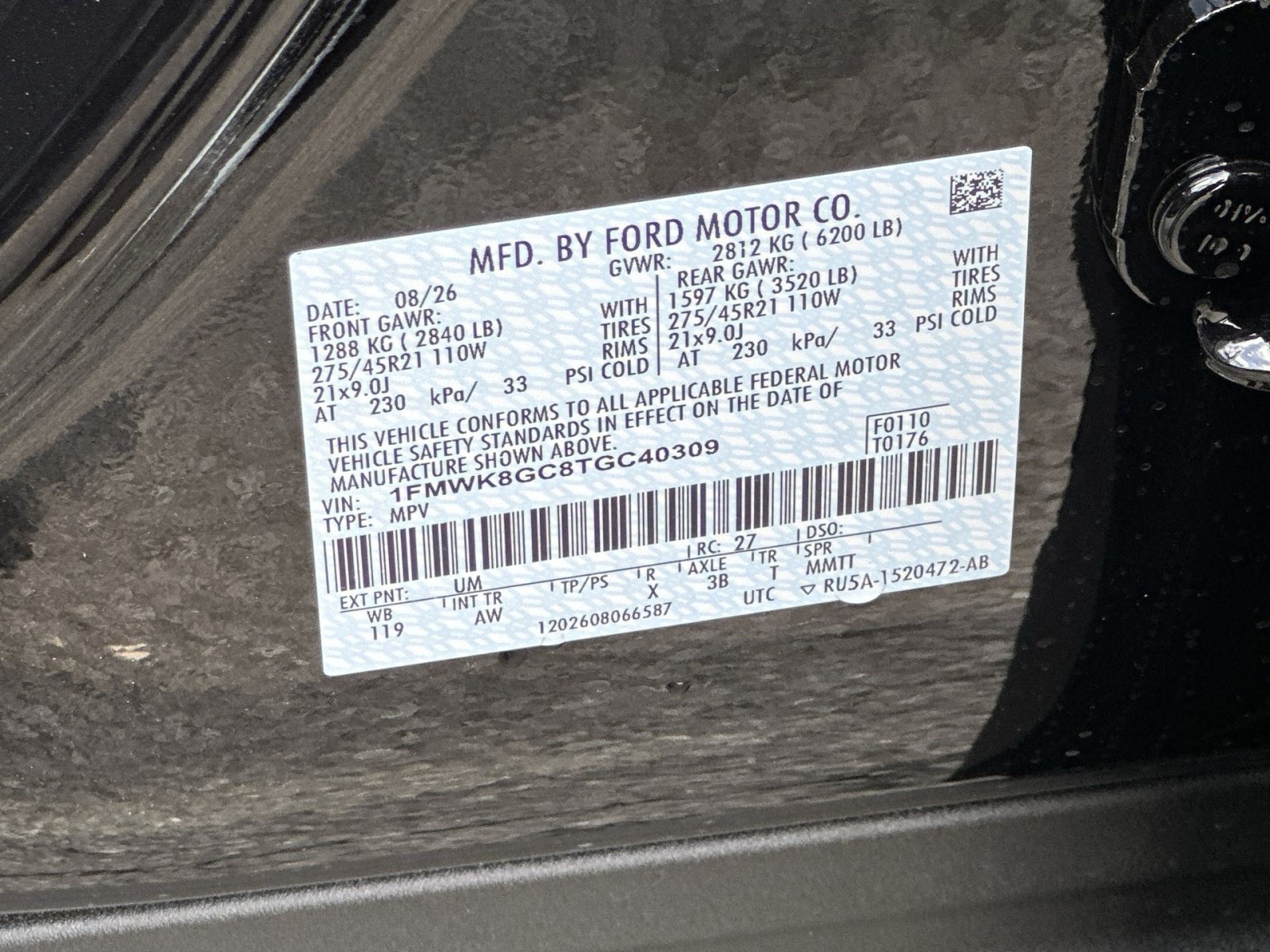 New 2026 Ford Explorer ST w/ Sun And Sound Package AWD/4WD image 31
