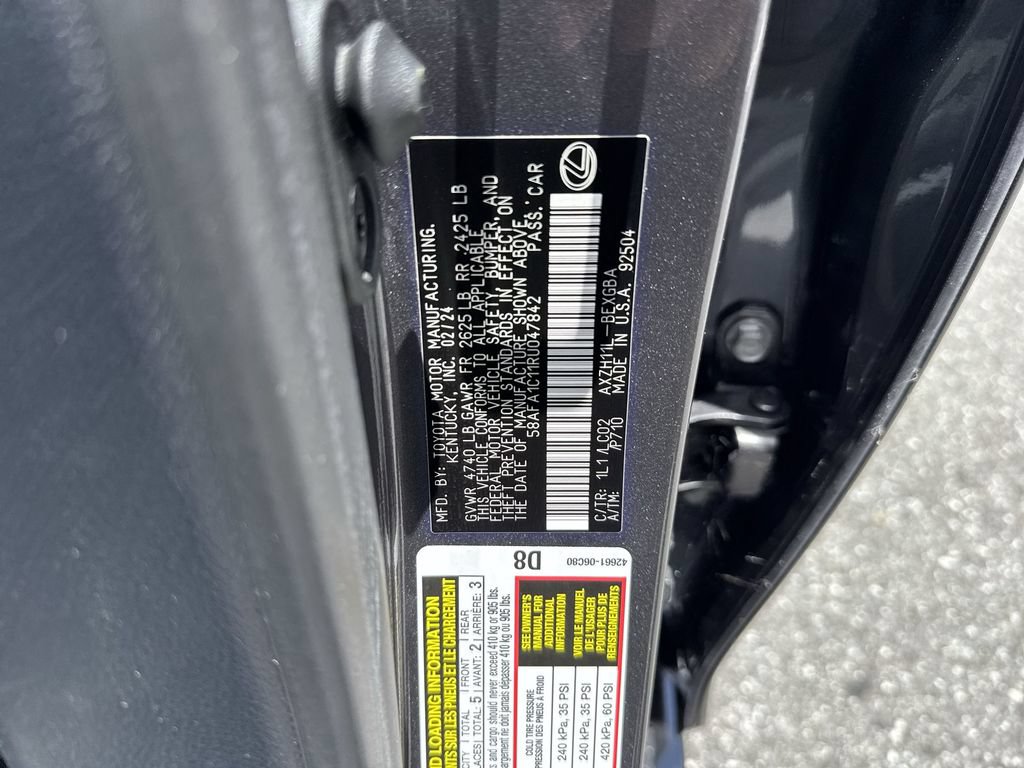 Used 2024 Lexus ES 300h Ultra Luxury w/ Accessory Package (Z2) FWD image 61