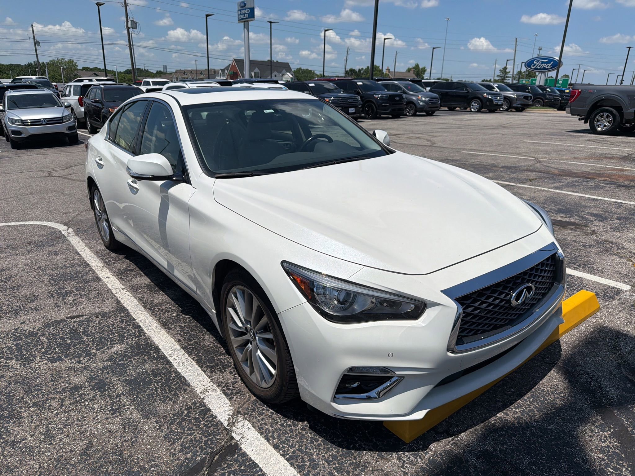Used 2022 INFINITI Q50 Luxe w/ Cargo Package