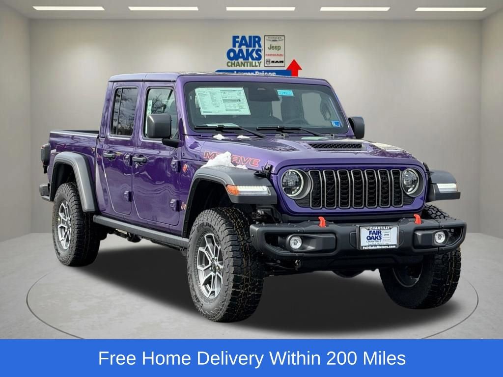 New 2026 Jeep Gladiator Mojave w/ Steel Bumper Group