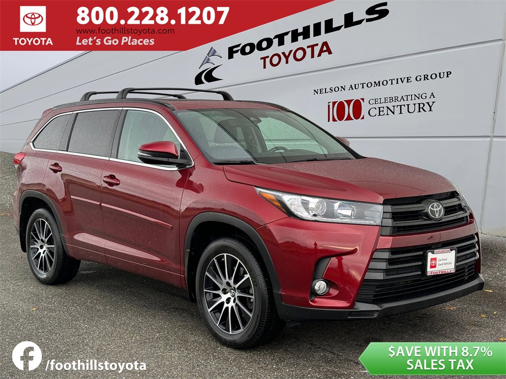 Certified 2017 Toyota Highlander SE