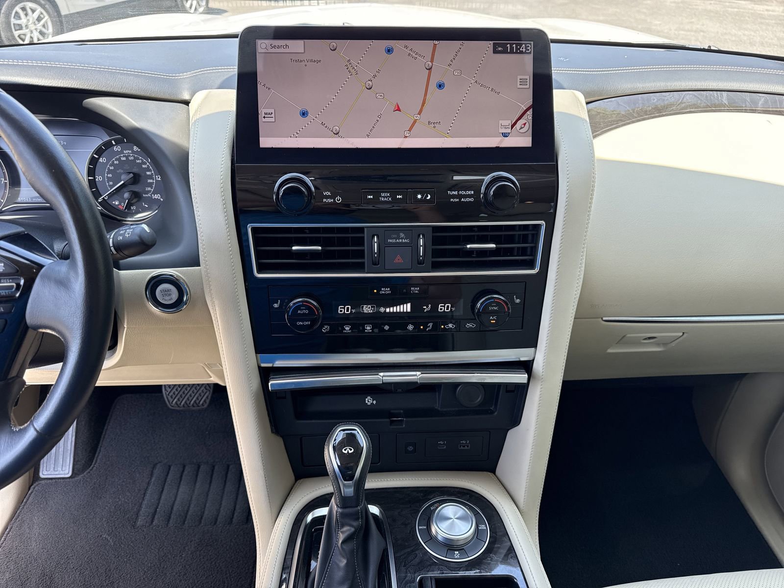 Used 2022 INFINITI QX80 Luxe w/ Cargo Package AWD/4WD image 37
