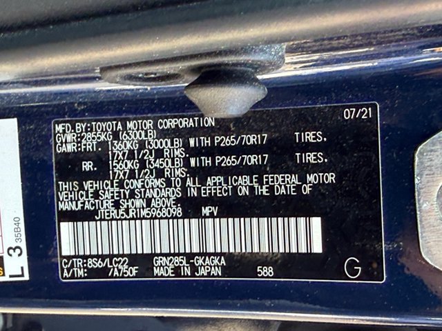 Used 2021 Toyota 4Runner TRD Off-Road Premium AWD/4WD image 17