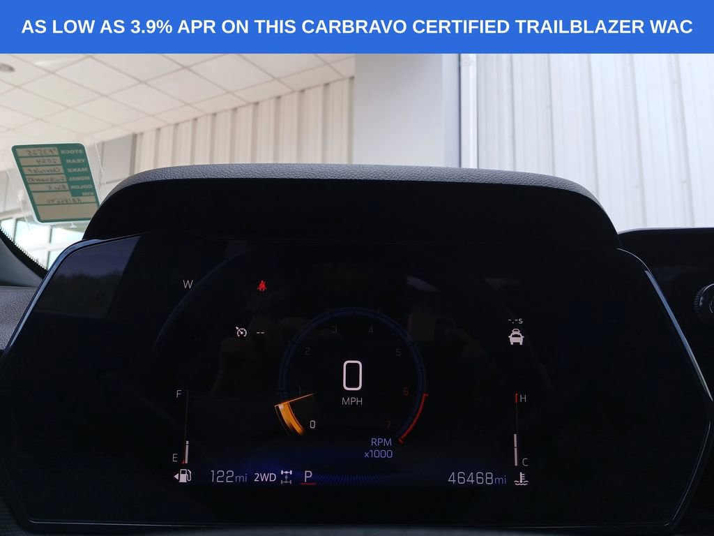 Certified 2024 Chevrolet TrailBlazer RS w/ Driver Confidence Package image 11