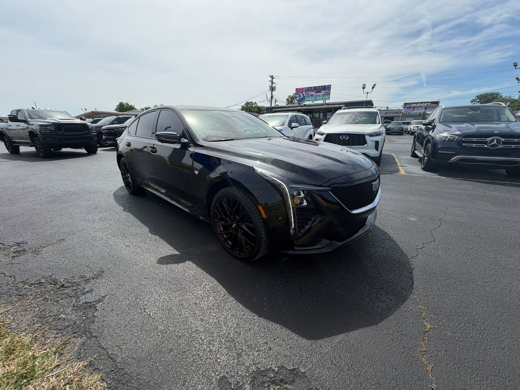 Used 2025 Cadillac CT5 Sport w/ LPO, Red Accent Package AWD/4WD image 1
