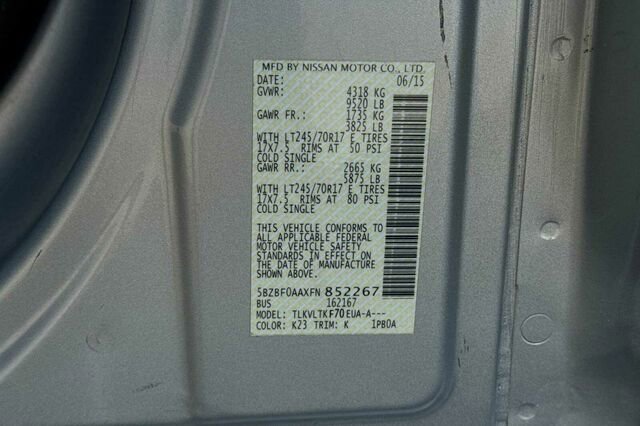 Used 2015 Nissan NV 3500 SV w/ Technology Package image 28