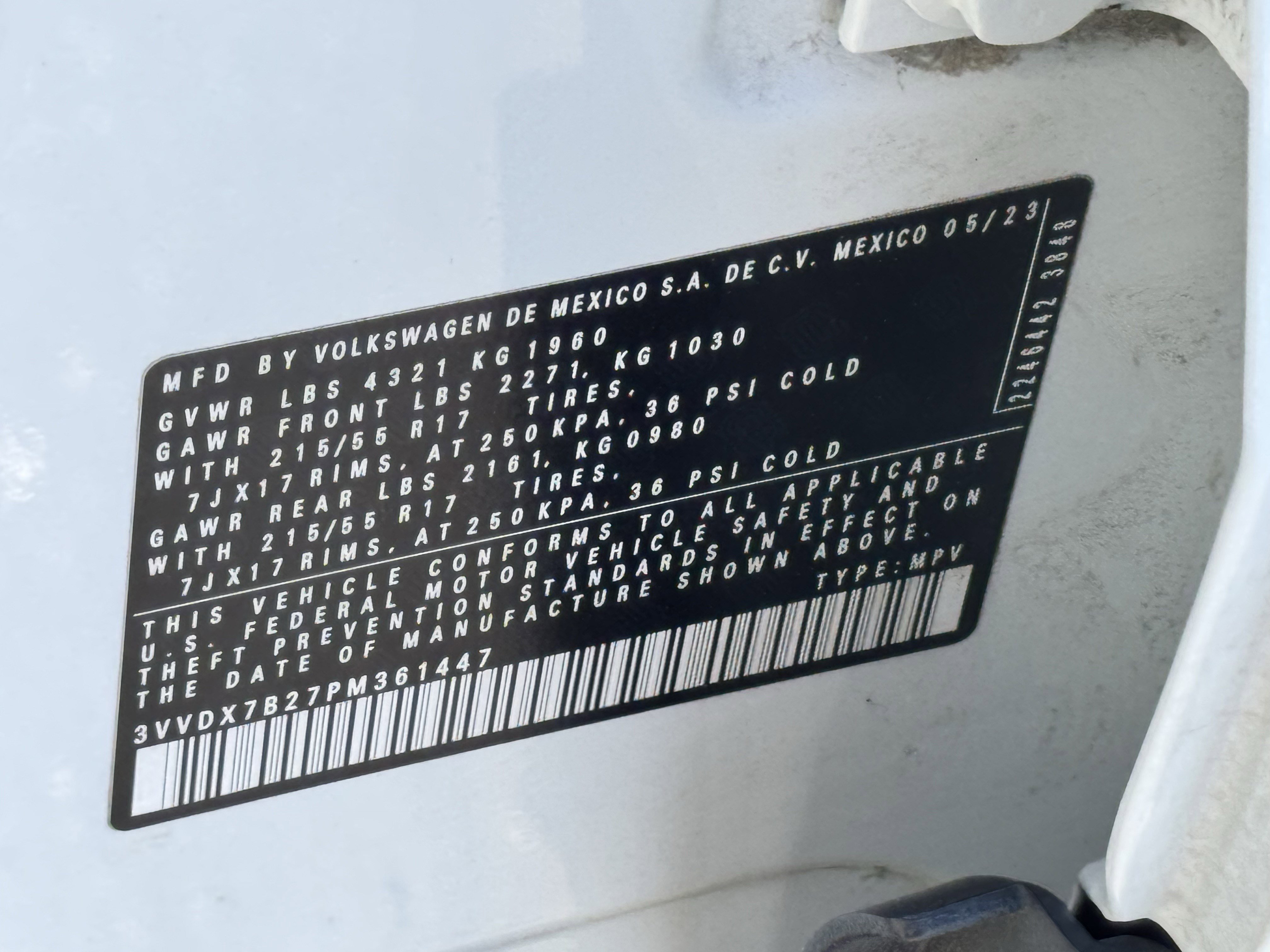 Used 2023 Volkswagen Taos S w/ IQ Drive S Package image 36