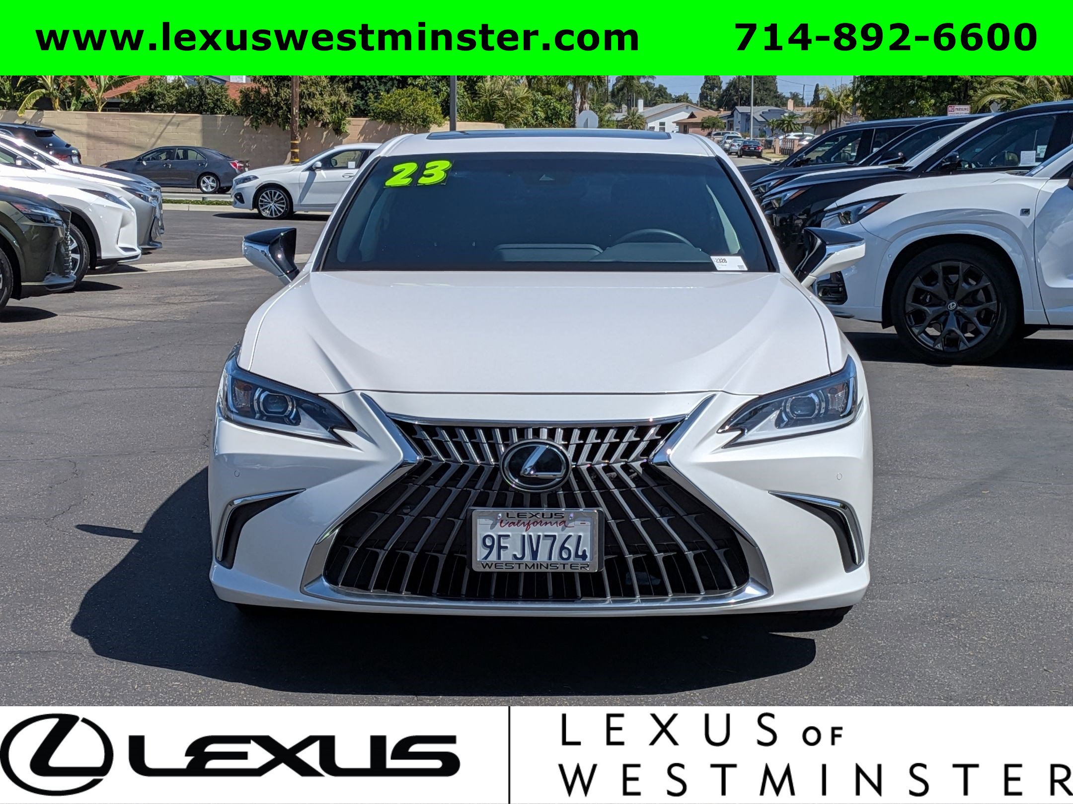 Certified 2023 Lexus ES 250 w/ Premium Package AWD/4WD image 2