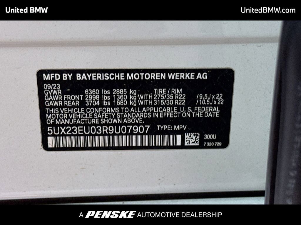 Used 2024 BMW X5 xDrive40i w/ M Sport Package AWD/4WD image 15