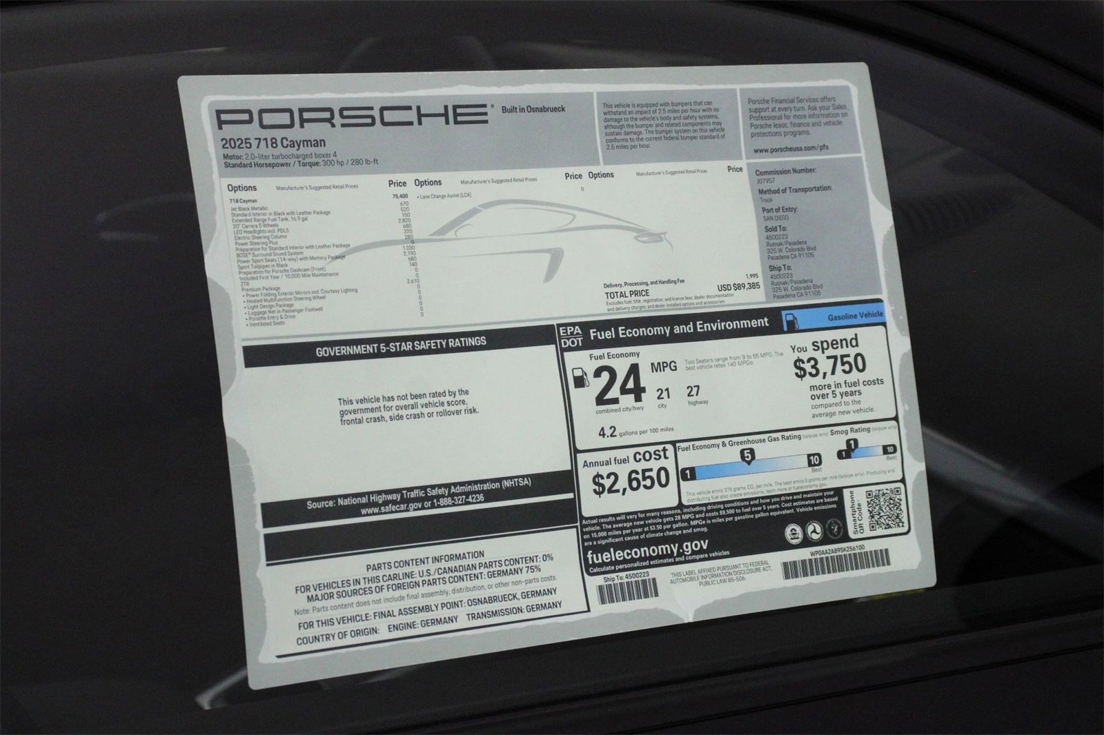 New 2025 Porsche 718 Cayman image 25
