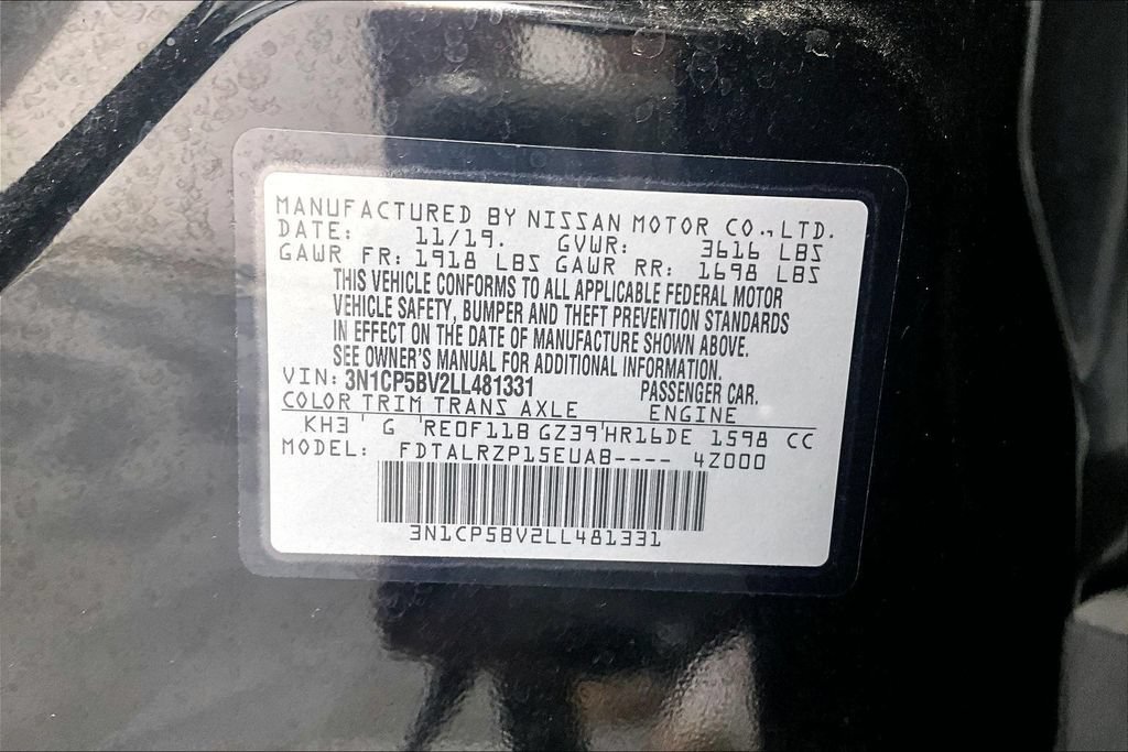 Used 2020 Nissan Kicks S FWD image 31