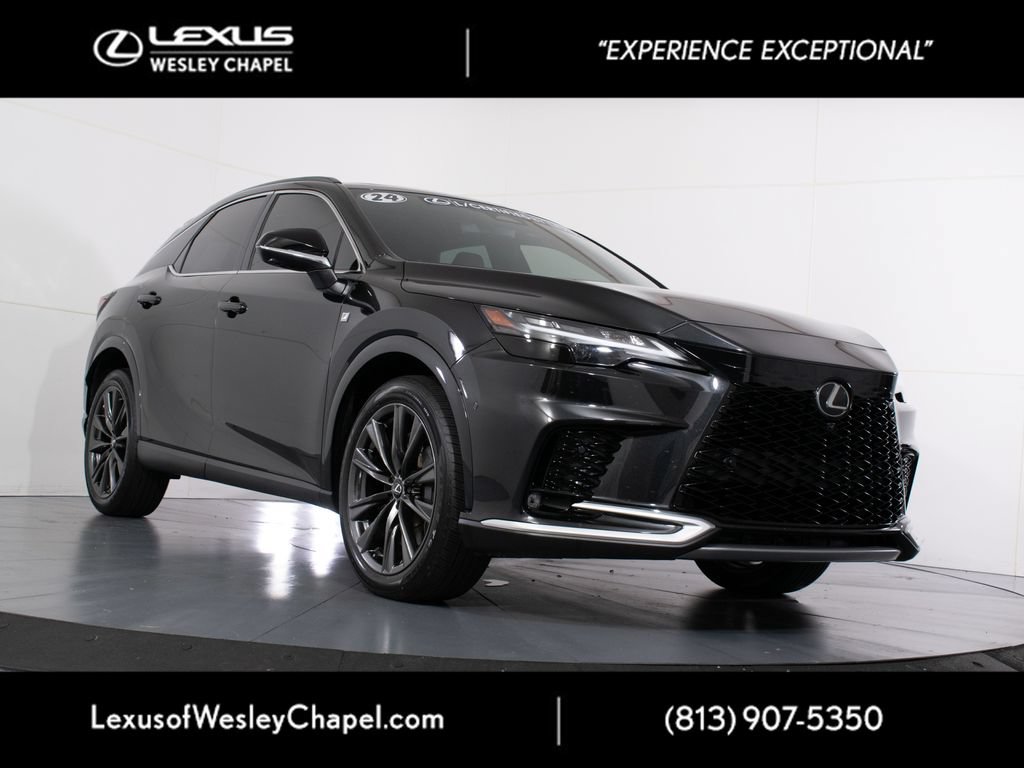 Certified 2024 Lexus RX 350 F Sport w/ Convenience Package AWD/4WD video 1