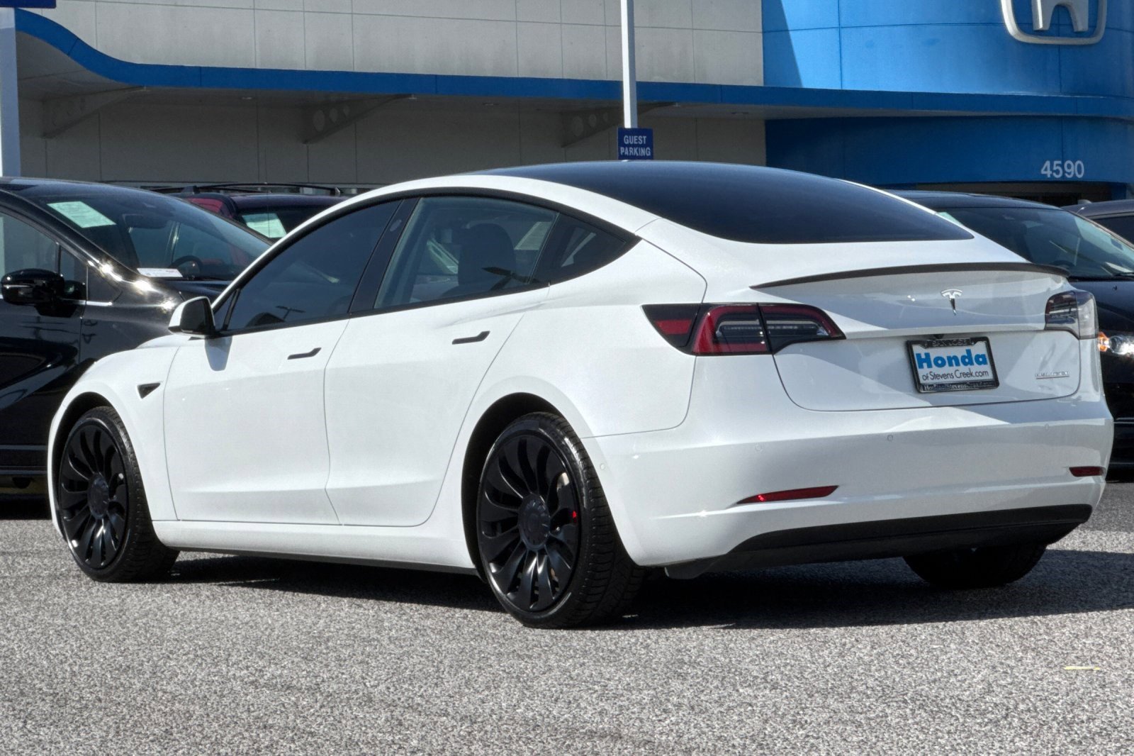 Used 2021 Tesla Model 3 Performance AWD/4WD image 3