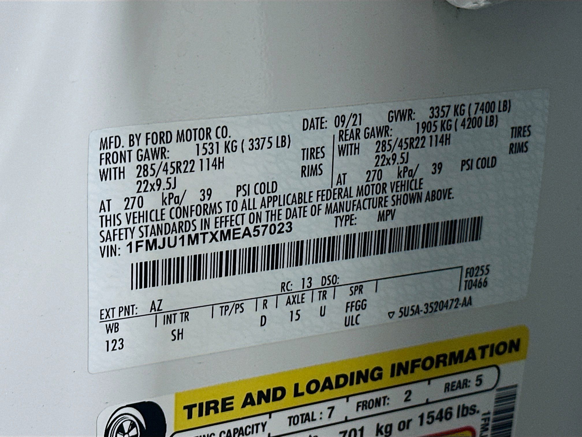 Used 2021 Ford Expedition Platinum image 12