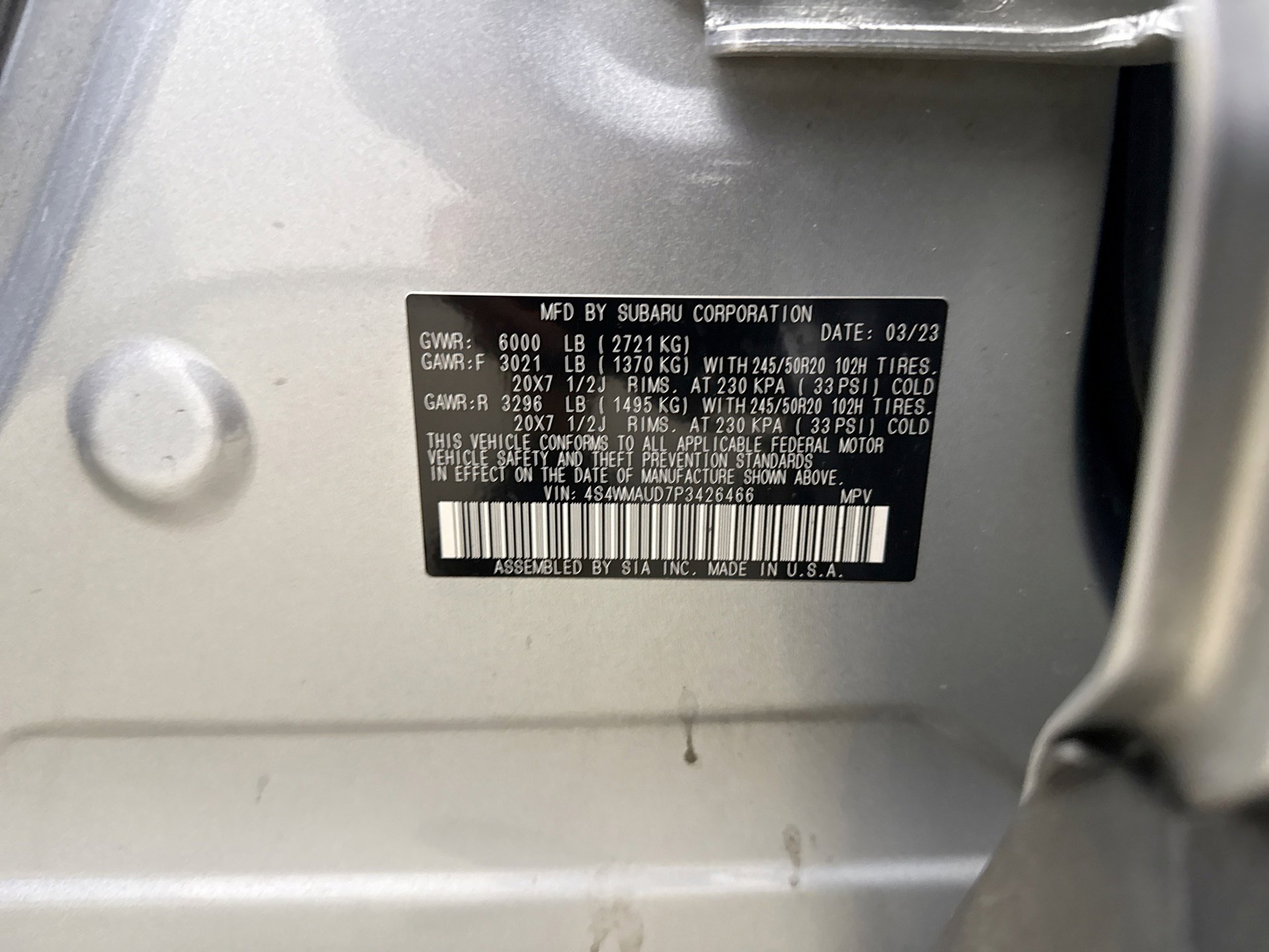 Used 2023 Subaru Ascent Limited w/ Technology Package image 22