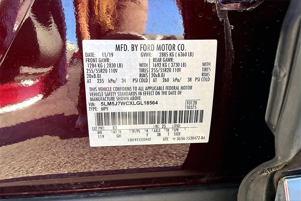 Used 2020 Lincoln Aviator Reserve image 35