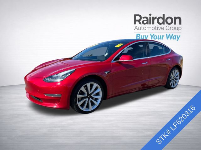 Used 2020 Tesla Model 3 Long Range AWD/4WD image 3