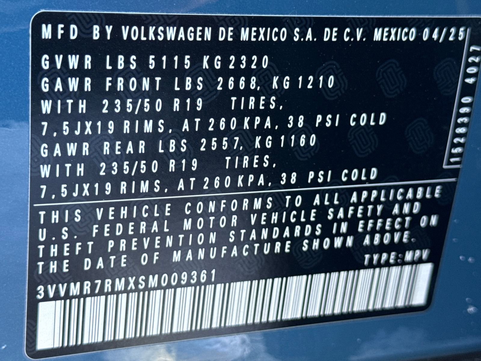 Used 2025 Volkswagen Tiguan SE image 20