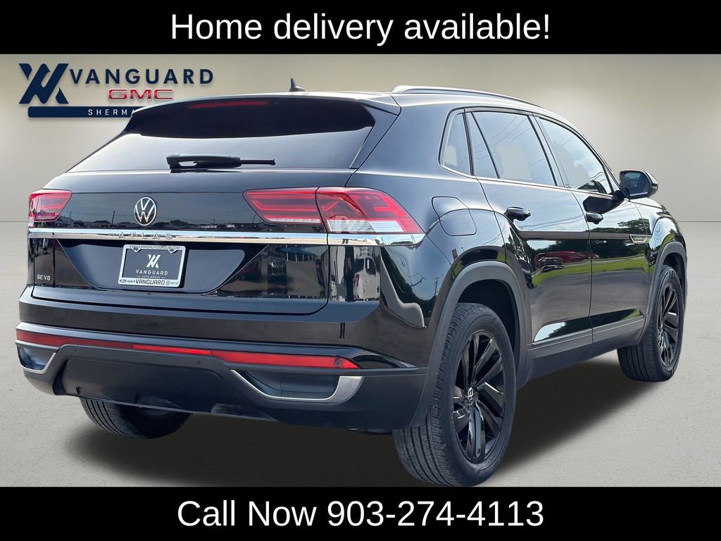 Used 2021 Volkswagen Atlas Cross Sport SE w/ Panoramic Sunroof Package FWD image 6