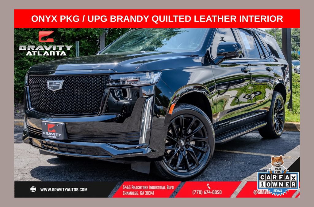 Used 2024 Cadillac Escalade Sport w/ LPO, ONYX Package AWD/4WD image 1