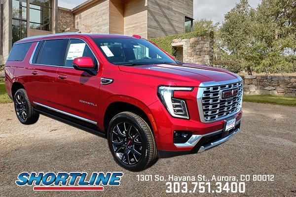 New 2025 GMC Yukon XL Denali w/ Sun & Power Step Package