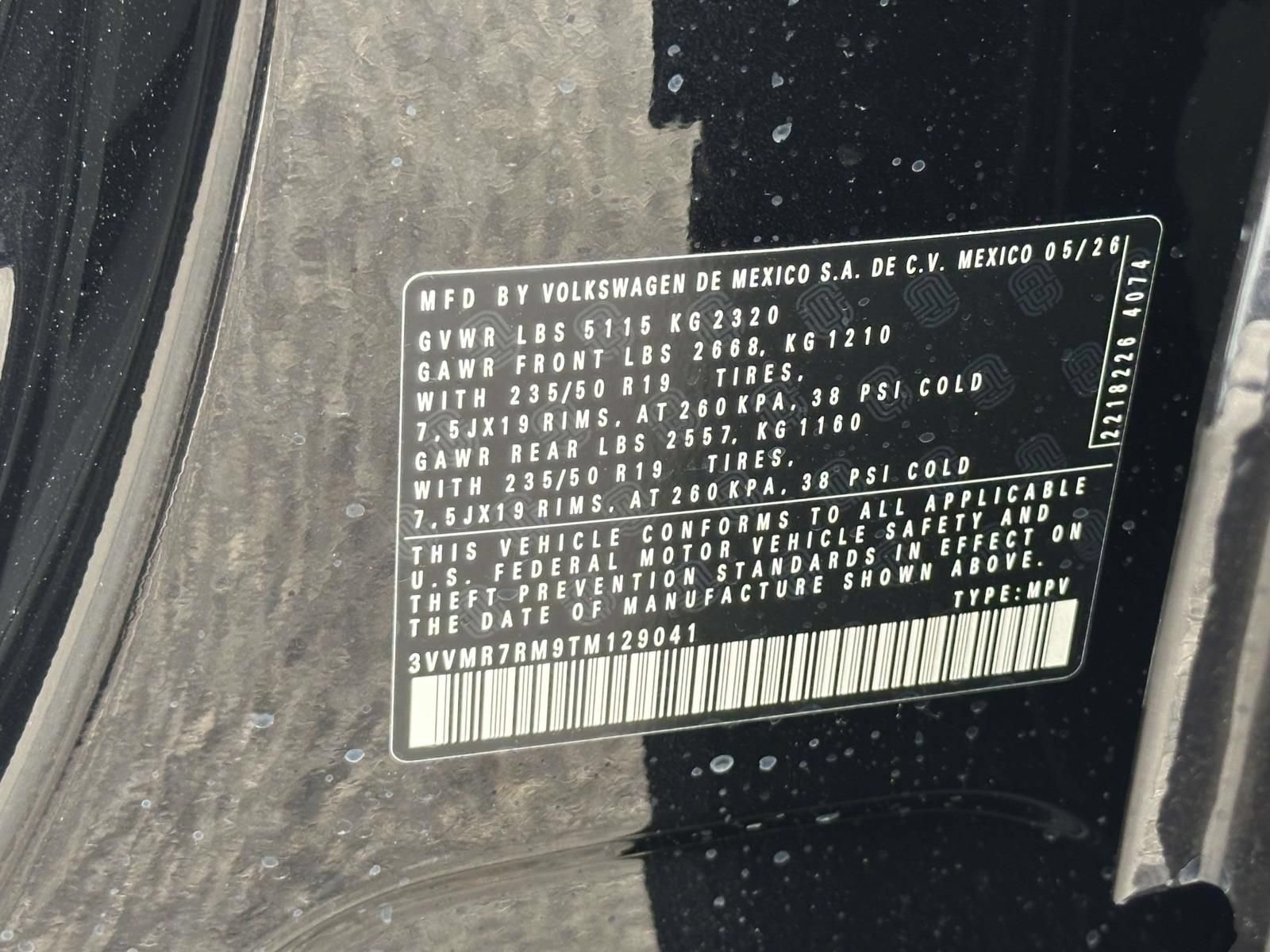 New 2026 Volkswagen Tiguan SE AWD/4WD image 16