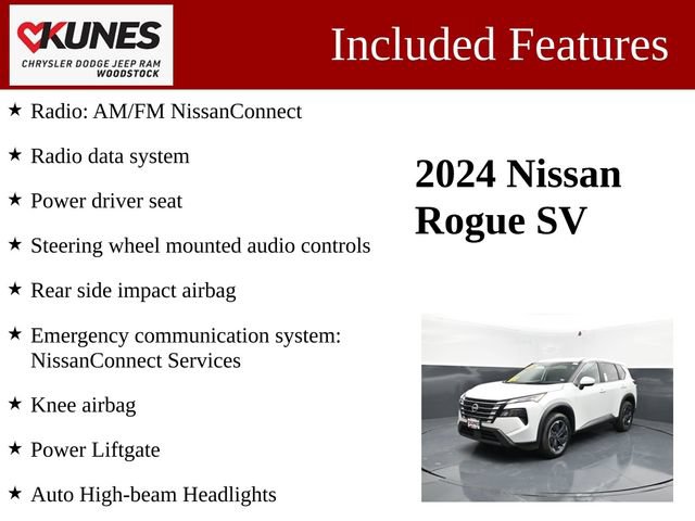 Used 2024 Nissan Rogue SV FWD image 3