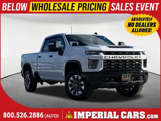 Used 2022 Chevrolet Silverado 2500 Custom w/ Custom Value Package AWD/4WD image 1
