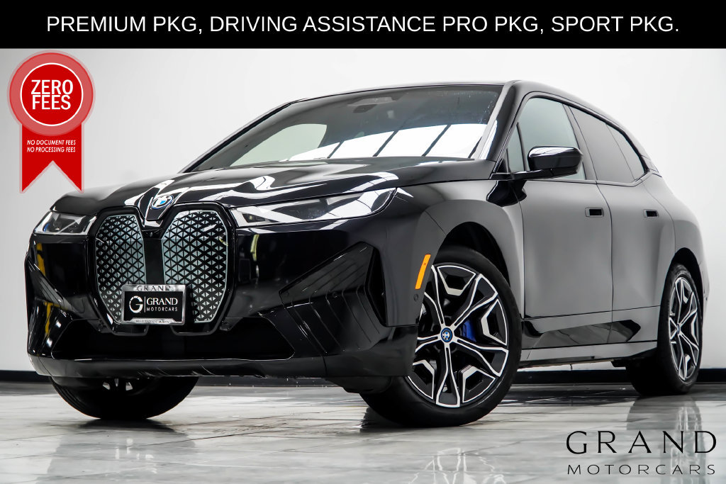 Used 2024 BMW iX xDrive50 w/ Premium Package AWD/4WD image 1