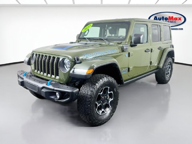 Used 2023 Jeep Wrangler Unlimited Rubicon 4xe w/ Steel Bumper Group AWD/4WD image 4