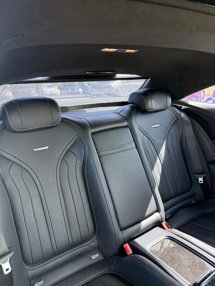 Used 2015 Mercedes-Benz S 63 AMG 4MATIC Coupe w/ Driver Assistance Package image 36
